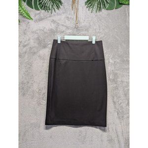 MAAKIF Women Pencil Skirt Black Casual Office Size 6 Waist 30"